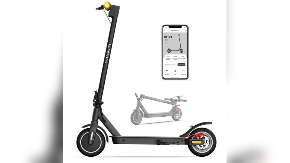 Best Designed Light Gray Electric Kick Scooters