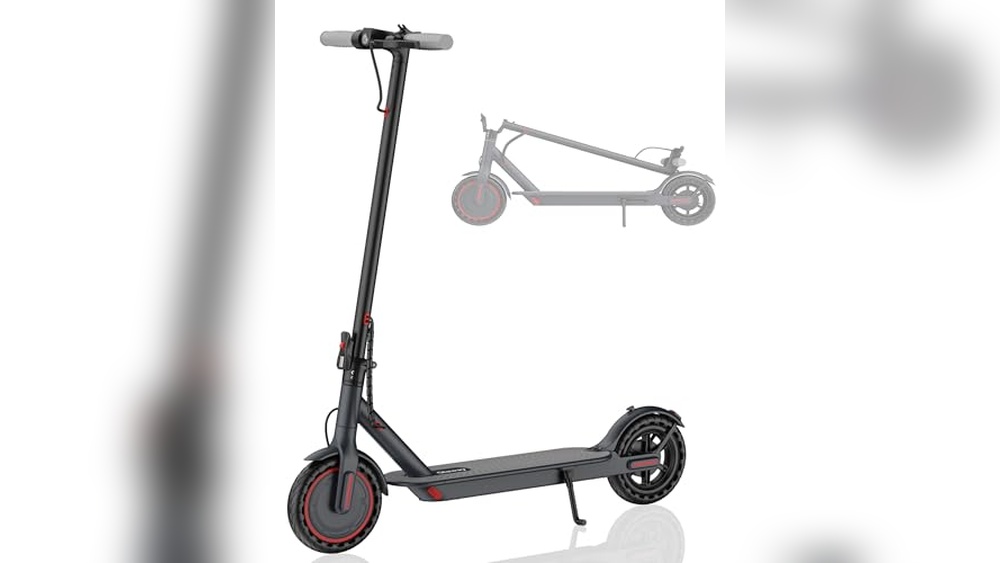 Best Designed Matte Black Electric Kick Scooters